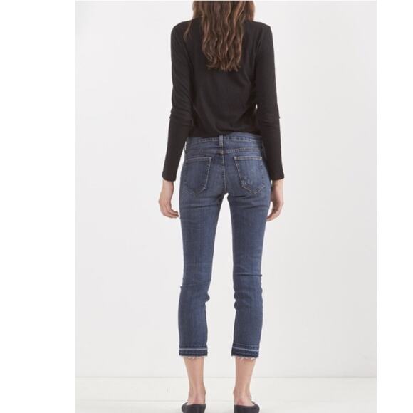 Current/Elliott The Cropped Straight Jeans - Picture 2 of 9